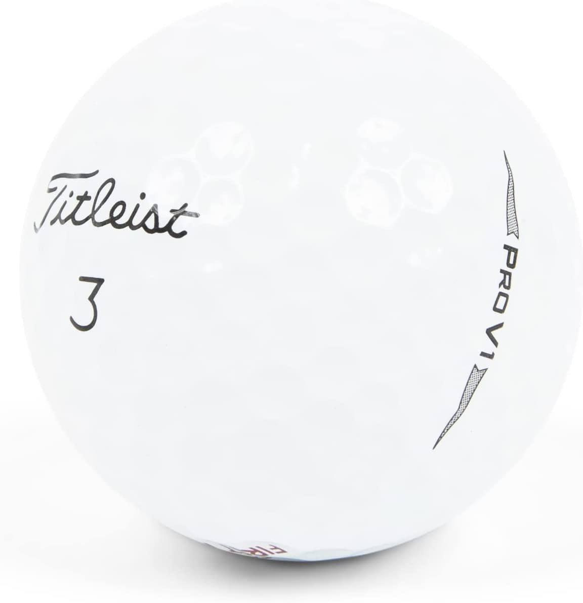 Clean Green Golf Balls 24 Ball Pack Recycled &amp; Used Golf Balls for Titleist Pro V1 Golf Balls - Good Condition for Titleist Golf Balls - Includes Mesh Carrying Bag