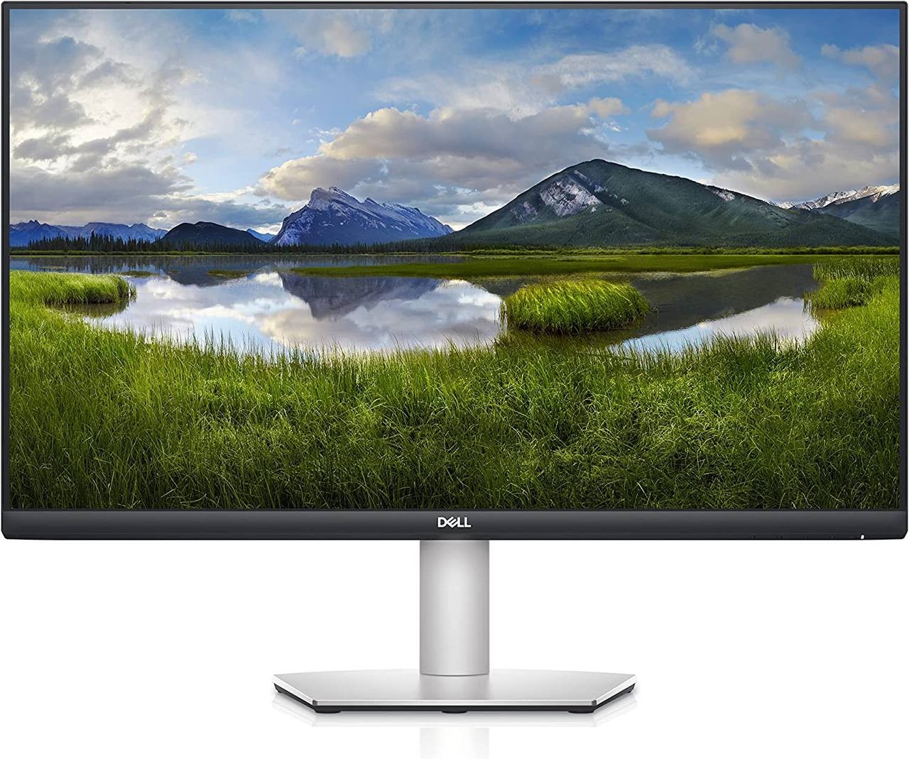 Dell S2722QC 27-inch 4K USB-C Monitor - UHD (3840 x 2160) Display, 60Hz Refresh Rate, 8MS Grey-to-Grey Response Time (Normal Mode), Built-in Dual 3W Speakers, 1.07 Billion Colors - Platinum Silver